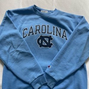 UNC chapel Hill university crew neck sweatshirt